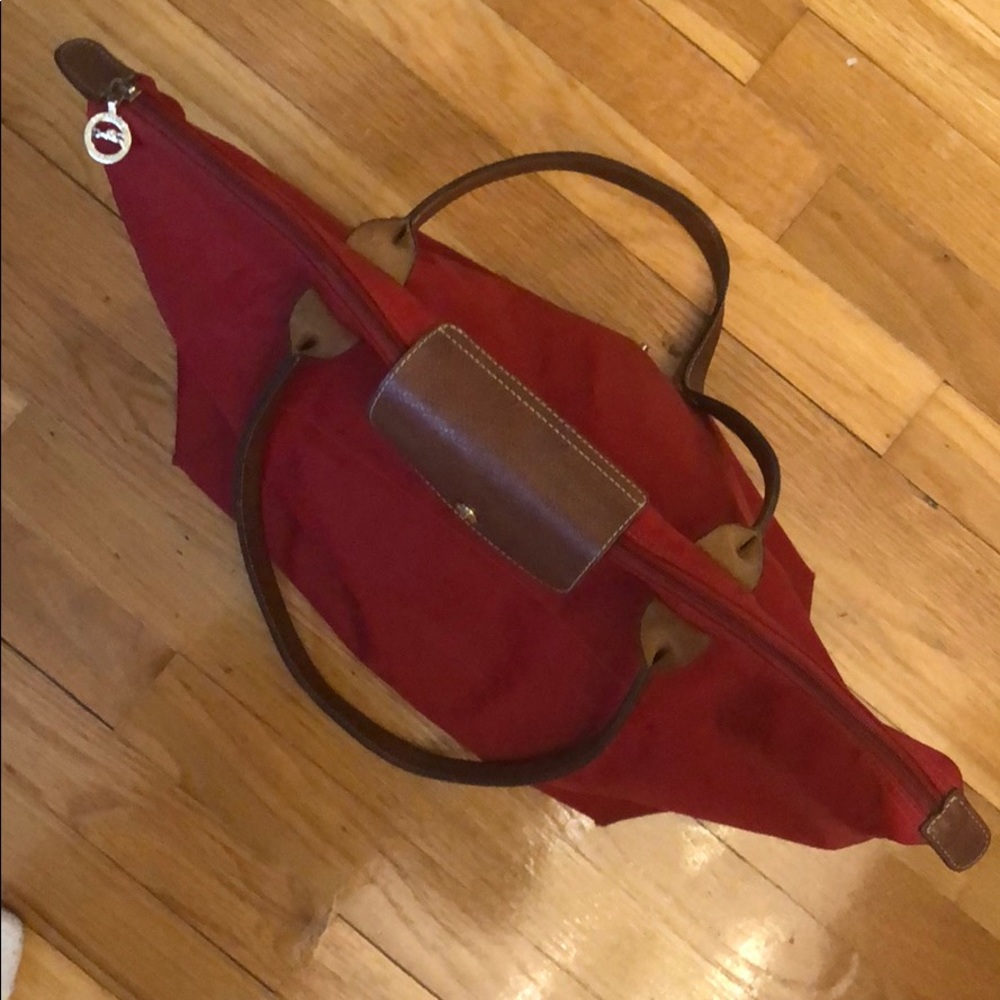 Longchamp Red Handbag - Picture 10 of 16